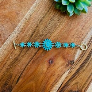 Floral Gold Bracelet